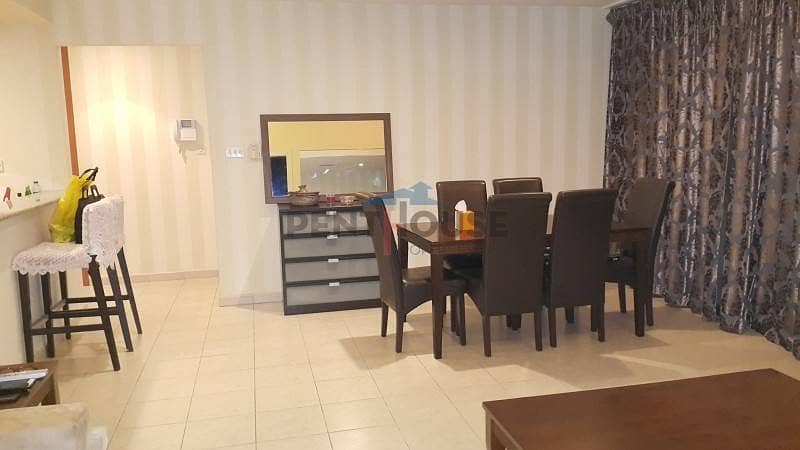 Well maintained Furnsihed 1 bedroom with study