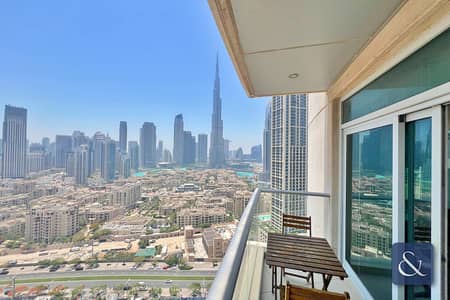 2 Bedroom Flat for Rent in Downtown Dubai, Dubai - Upgraded | Burj View | Luxury | 2 Beds