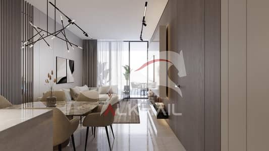 2 Cпальни Апартаменты Продажа в Маджан, Дубай - Living01. jpg
