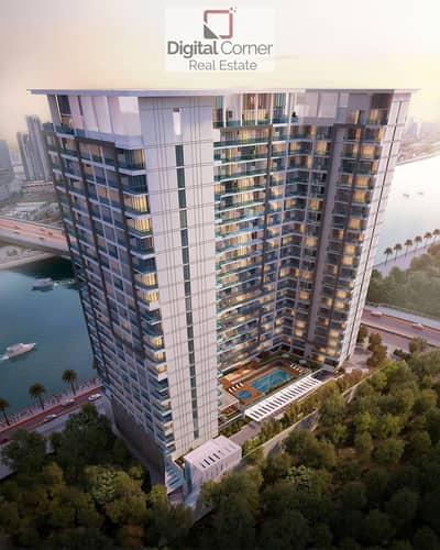 6 Bedroom Penthouse for Sale in Al Maryah Island, Abu Dhabi - Arial Back. jpg