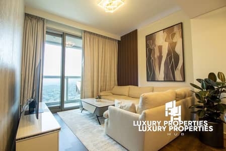 1 Bedroom Apartment for Sale in Downtown Dubai, Dubai - Full Furnished | High Floor | Vacant | Sea view