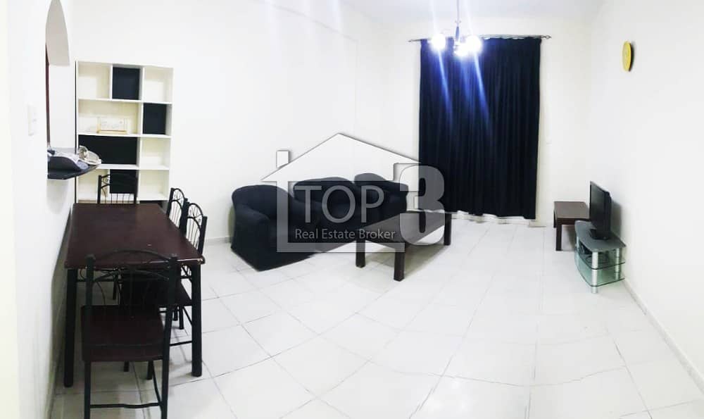 Stunning | Furnished 1 BR semi furnished 3500/m apt for rent in University view DSO