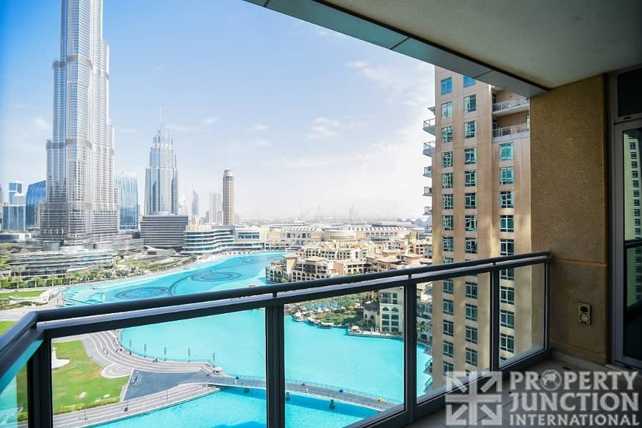 3 Bedroom with Maid | Full Burj Khalifa View