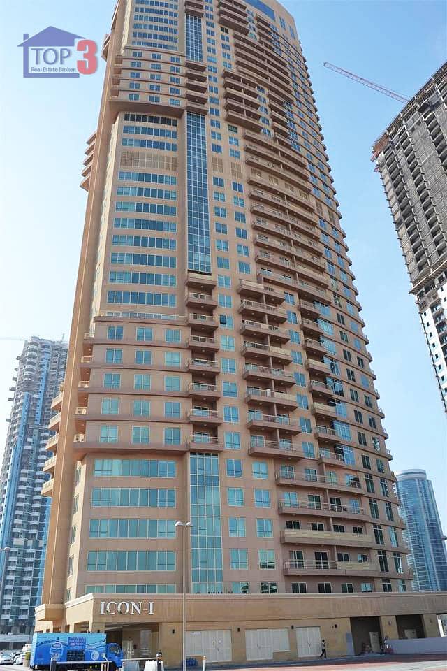 well-located desirable 1BR apt furnished 60K all bills included & 6700/mo in Icon Tower JLT