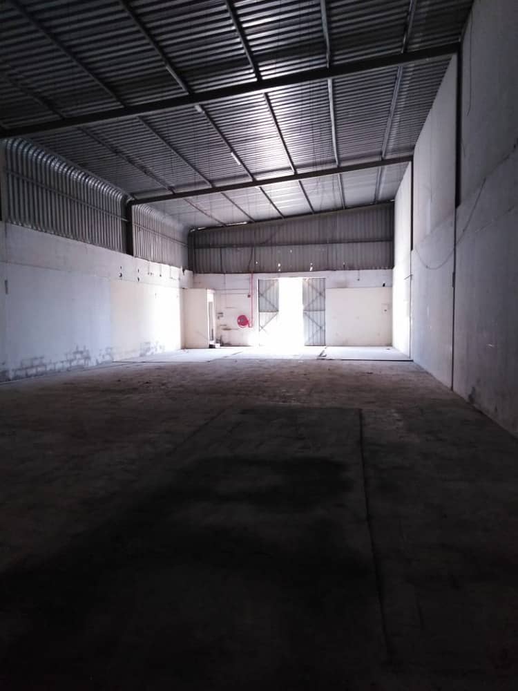 Road facing warehouse with 3600 sq ft in New Industrial area in Ajman