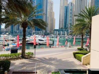 1 Bedroom Apartment for Rent in Dubai Marina, Dubai - Available | Marina View|Study Room|Chiller Free