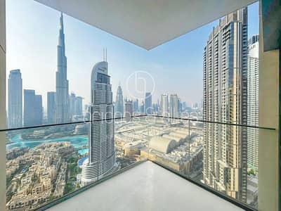 3 Bedroom Apartment for Rent in Downtown Dubai, Dubai - 3BHK PLUS MAID | BURJ KHALIFA VIEWS | HIGH FLOOR