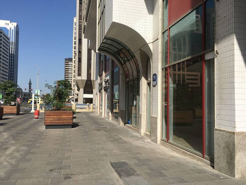 55 Sqm Shop for rent in Liwa Street, main road building only 150K