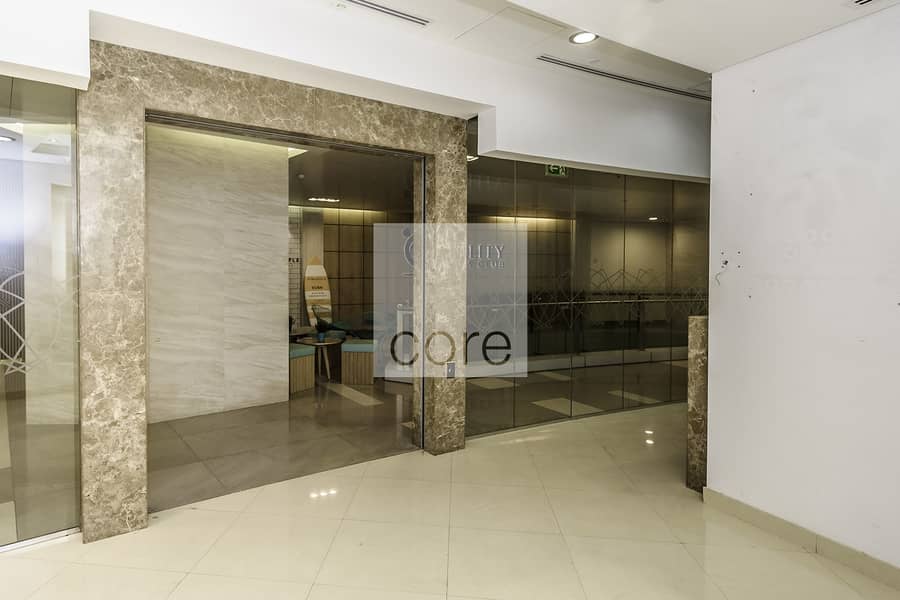 Semi-fitted retail available | Almas Tower