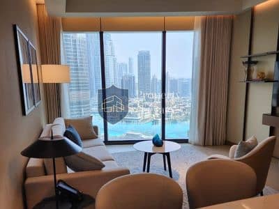 2 Bedroom Apartment for Rent in Downtown Dubai, Dubai - Full Burj and Fountain View | Modern Furnishing
