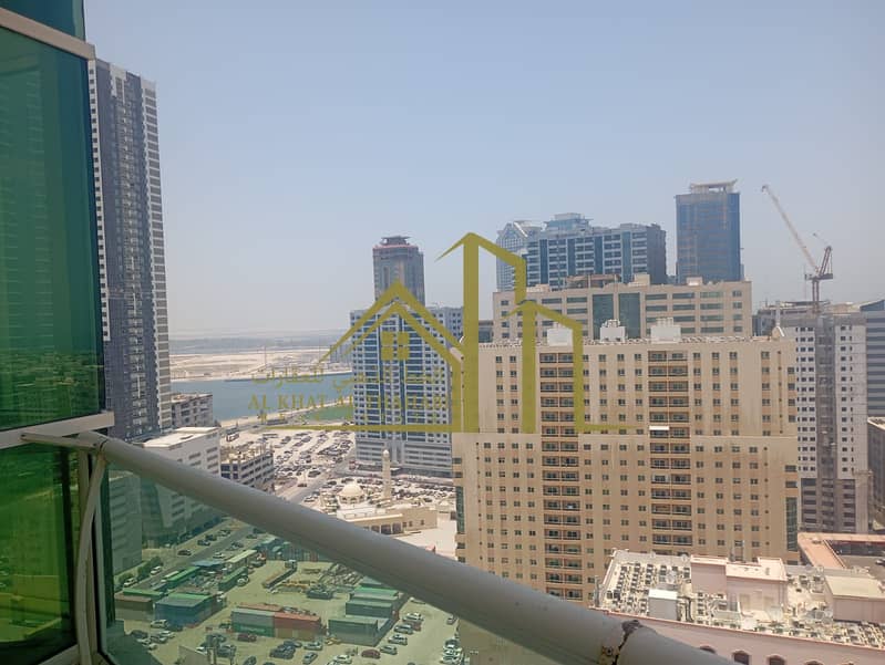 available 2BHK,AC FREE IN Corniche Al Khan Close To NESTO hayper Market