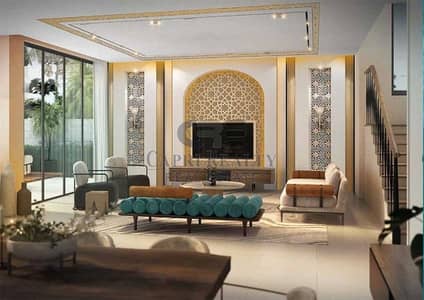 4 Bedroom Villa for Sale in DAMAC Lagoons, Dubai - Beach access |Morocco Design | Biggest Lagoon|1% Payment Plan