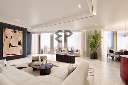 2 Bedroom Flat for Sale in Downtown Dubai, Dubai - 2BD_Great Room_View_016-min. jpg