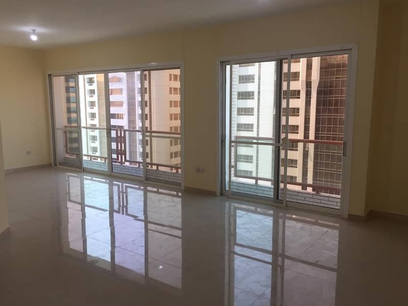 3 bedroom apartment 4 bathroom ,  maid room   for rent  al najad strret