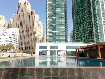 2 Bedroom Apartment for Rent in Jumeirah Beach Residence (JBR), Dubai - 2BR+Maid | Unfurnished | JBR Beach Access