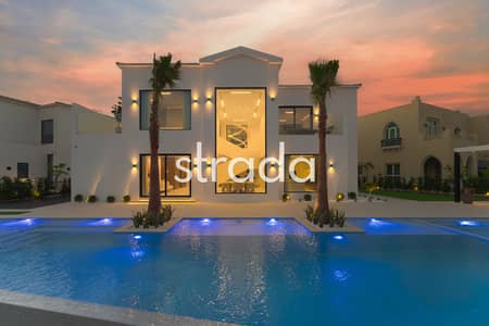 5 Bedroom Villa for Sale in Jumeirah Islands, Dubai - High End Finishing | Lake View | Extended Plot