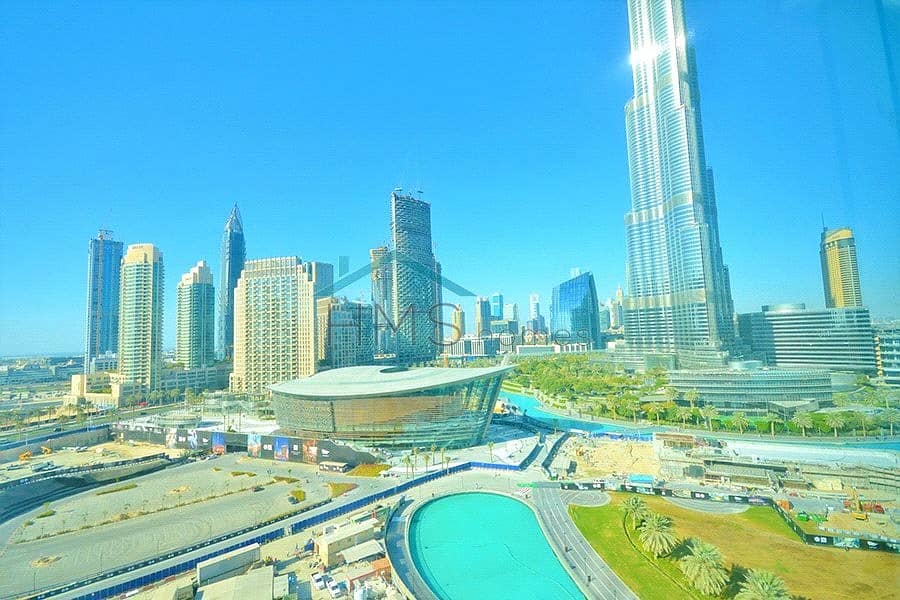 Burj Khalifa View | High Floor | 2 Bed