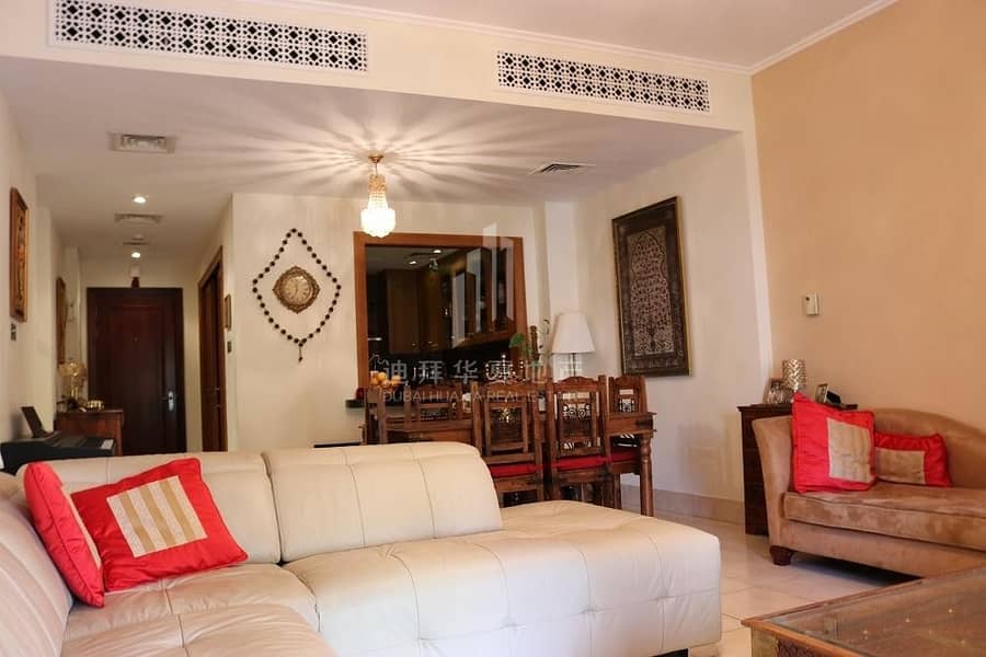 Partial Burj View 2BR Study Yansoon 4 Old Town Partial Burj View 2BR Study Yansoon 4 Old Town