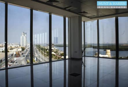 Office for Rent in Cornich Ras Al Khaimah, Ras Al Khaimah - Panoramic Mangrove Views - Bright office Space - Brand New