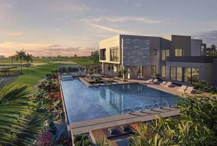 4 Bedroom Villa for Sale in Yas Island, Abu Dhabi - Big Plot | Single Row | Partial Golf View
