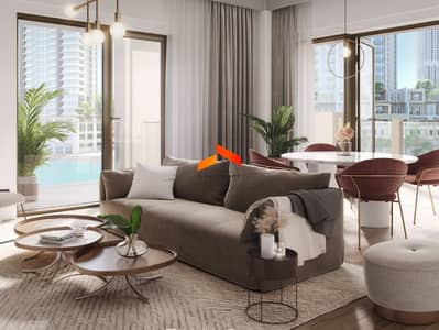 فلیٹ 1 غرفة نوم للبيع في مرسى خور دبي، دبي - شقة في غروف في شاطئ الخور،مرسى خور دبي 1 غرفة 1450000 درهم - 9112591