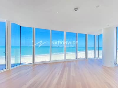 3 Bedroom Flat for Rent in Saadiyat Island, Abu Dhabi - Vacant| Modern 3BR+M | Best Layout| Sea Views