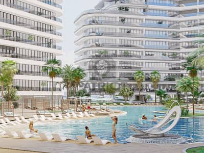 阿尔扬街区， 迪拜 3 卧室单位待售 - Swimming_pool_view_1-min. jpg