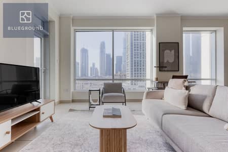 2 Bedroom Flat for Rent in Downtown Dubai, Dubai - City View | Furnished | Flexible Terms