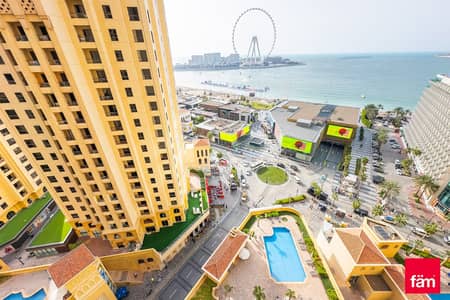 3 Bedroom Flat for Sale in Jumeirah Beach Residence (JBR), Dubai - Large Layout | Panoramic Sea View | Vacant