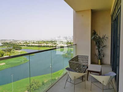 3 Bedroom Apartment for Rent in The Hills, Dubai - Fully Furnished I Golf View I Luxury I Terrace