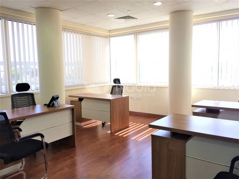 AED4200 Monthly Payment!  All Inclusive Serviced Office