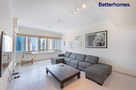 1 Bedroom Flat for Rent in Dubai Marina, Dubai - Semi Furnished | Managed | Mid Floor
