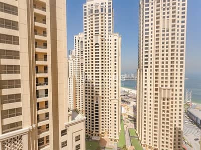 فلیٹ 2 غرفة نوم للايجار في جميرا بيتش ريزيدنس، دبي - شقة في بحر 1،بحر،جميرا بيتش ريزيدنس 2 غرف 150000 درهم - 9098283