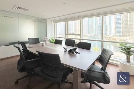 Office for Rent in Jumeirah Lake Towers (JLT), Dubai - LAKE VIEWS | FURNISHED | WC & PANTRY