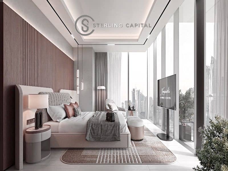 3 Render_Kempinski Marina Residences Dubai_2 Bed Simplex_Master Bedroom. jpg