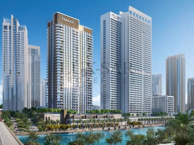 TWO BALCONIES/CREEK AND BURJ KHALIFA VIEW/BEST DEAL w PP