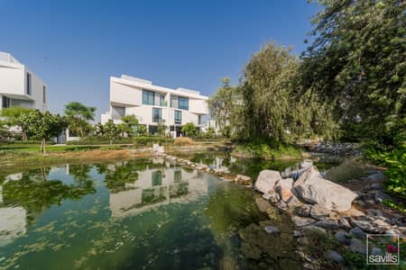4 Bedroom Villa for Sale in Al Barari, Dubai - Full Floor Master Suite | Lake Views | VOT