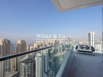 3 Bedroom Flat for Sale in Dubai Marina, Dubai - High Floor | Furnished | Full Marina View