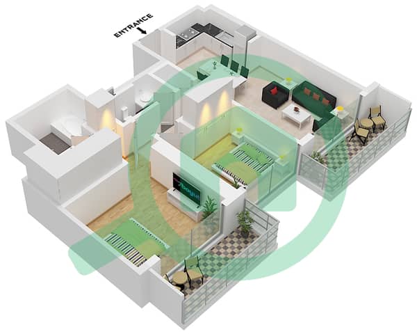 Unit 3 Floor 18