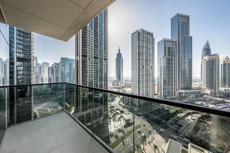 2 Bedroom Apartment for Rent in Downtown Dubai, Dubai - Unique Layout | Bright Unit | Two Balconies