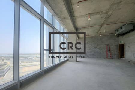 Office for Rent in Al Bateen, Abu Dhabi - Shell and Core | 400 Sqm | Full Floor Space