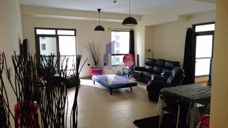 Spacious Furnished 1BR Apartment for Sale+ JBR 1+ Partial Sea View