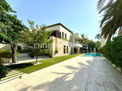 6 Bedroom Villa for Sale in Emirates Hills, Dubai - Lake Mansion I Incredible Garden I Luxury Basement