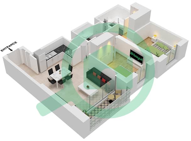 Unit 1 Floor 39
Unit 1 Floor 40