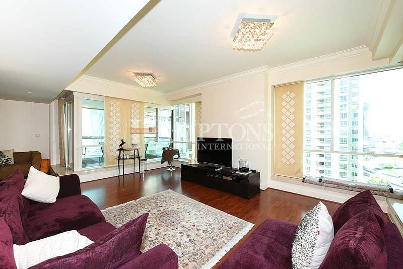 3BR | Mid Floor | Upgraded | Marina View