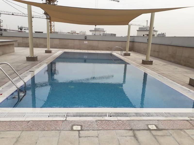 Chiller Free - Spacious - Luxurious - 2 Bhk - With Laundry Room Close Kitchen Balcony Wordrobes Both Master Bed Rooms Pool Gym Parking Free Rent Only 65k in 4 Chqs Al Nahda 2 Dubai