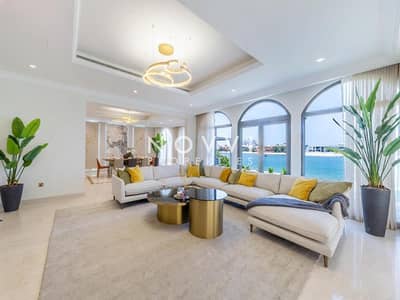 5 Bedroom Villa for Rent in Palm Jumeirah, Dubai - Fully Furnished | Bills included | Atlantis view