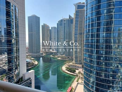 2 Bedroom Flat for Rent in Jumeirah Lake Towers (JLT), Dubai - Lake Views | Unfurnished Unit | Bright