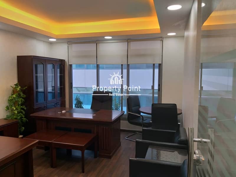 Fitted Office Spaces In Business Centre In Al Khalidiya Area