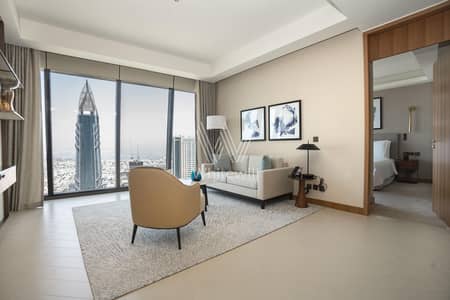 1 Bedroom Flat for Sale in Downtown Dubai, Dubai - Rare Extra Large 1BR | Furnished | Sea View